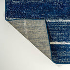 JONATHAN Y Williamsburg Minimalist Stripe Navy/Cream Indoor Area Rug, 8x10, Contemporary, Modern, Easy-Cleaning for Living Room, Bedroom, Kitchen, Pet Friendly, Non-Shedding (MOH201C-8)