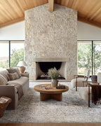 Loloi Amber Lewis Alie Collection ALE-05 Charcoal/Beige 11'-6'' x 15'-7'', .13'' Pile Height, Area Rug