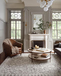 Loloi Magnolia Home by Joanna Gaines Gigi Collection GIG-01 Grey/Ivory 2'-7" x 7'-6" Runner Rug