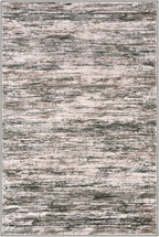 3x5 Modern Abstract Area Rug for Entryway, Brown Green Black White Super Soft Washable Rug with Non-Slip, Low-Pile Door Mat Indoor for Living Room Bedroom, Carpet with Non-Shedding
