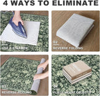 KILOCOCO Hallway Runner 2x6 Rug Runner Printed Vintage Floral Washable Kitchen Runners Non-Slip Rubber Backed Runners for Hallways Laundry Room Distressed Boho Rugs for Entryway Bedroom, Green
