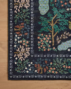 Loloi Rifle Paper Co. Canopy Collection CNP-05 Charcoal 2'-0" x 3'-0" Accent Rug