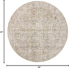 Loloi Amber Lewis Alie Collection ALE-05 Gold/Beige 2'-3'' x 3'-10'', .13'' Pile Height, Accent Rug