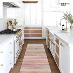 Fame Living Washable Area Rug. Modern Farmhouse. Vintage. Turkish. Bohemian. Distressed. Oriental. Traditional. Rugs for Living Room. Dining. Bedroom. Office. Entryway. Foyer. (865MM, 2'5" x 13')
