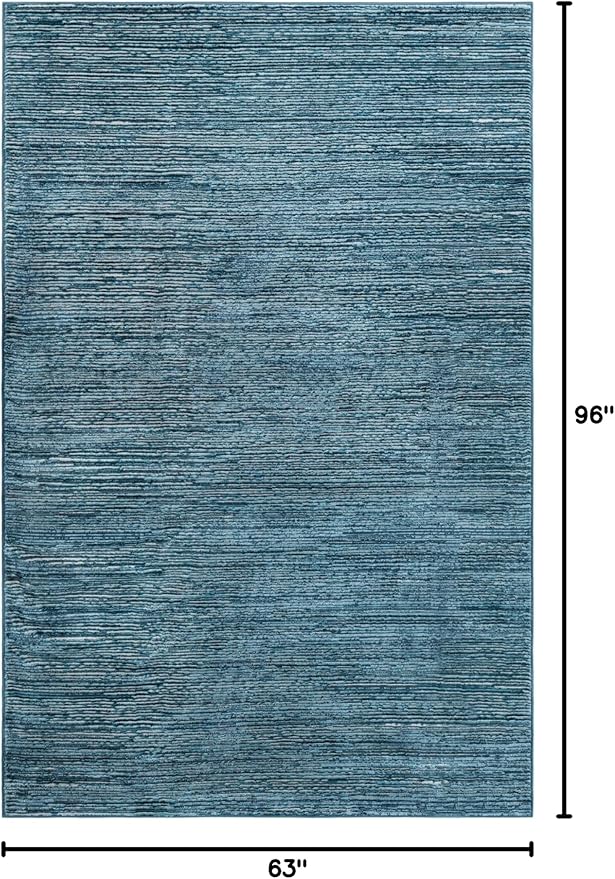Unique Loom Finsbury Collection Area Rug - Kate (5' 3" x 8' Rectangle, Blue)