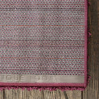 Unique Loom Solid Shag Collection Area Rug (2' 7" x 10' Runner, Eggplant Purple)