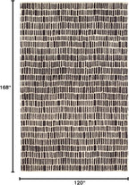 Dash and Albert Roark Wool Area Rug - 9.5 X 13.5 Charcoal Geometric Hand Tufted Accent Rug - Durable, High Traffic Areas Hallway, Living Room, Stairs - Premium Luxury Hotel Quality Soft Breathable
