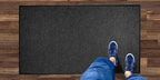 M+A Matting WaterHog Diamond | Commercial-Grade Entrance Mat with Rubber Border – Indoor/Outdoor, Quick Drying, Stain Resistant Door Mat (Charcoal, 3' x 8')
