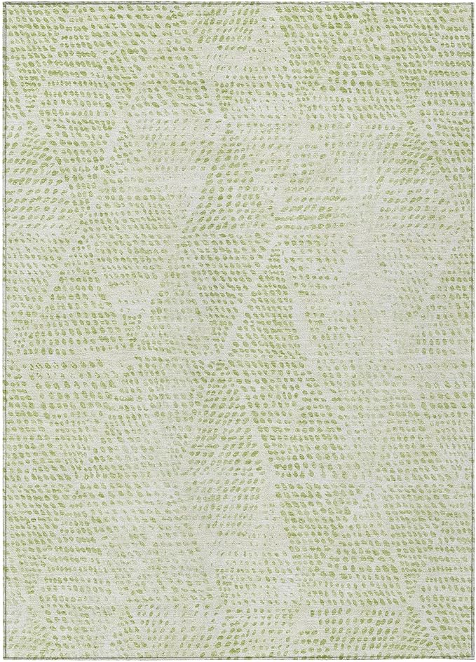 Addison Rugs Chantille ACN591 Aloe 5' x 7'6" Indoor Outdoor Area Rug, Easy Clean, Machine Washable, Non Shedding, Bedroom, Living Room, Dining Room, Kitchen, Patio Rug