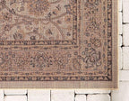 Unique Loom Sialk Hill Collection Area Rug - Washington (2' 2" x 3' 1" Rectangle Ivory/Black)