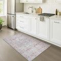 Fame Rugs Turkish Rug. Washable Vintage Oriental Antique Inspired Traditional Doormat Small Modern Area Rugs Luxury Entryway Entry Bedroom Bathroom Kitchen (403CC, 2'5 x 5')