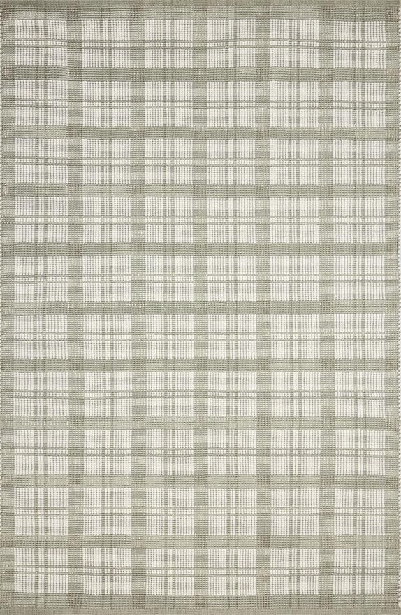 Loloi Magnolia Home by Joanna Gaines Ryder Collection RYD-01 Sage/Ivory 9'-3" x 13' Area Rug