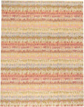 Dash and Albert Paint Chip Wool Area Rug - 6' x 9' Pastel Graphic Hand Micro Hooked Accent Rug - Durable, High Traffic Areas Hallway, Living Room, Stairs
