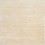 SAFAVIEH Adirondack Collection Area Rug - 5' Square, Champagne & Cream, Modern Ombre Design, Non Shedding & Easy to Clean, Ideal for Living Room, Bedroom, Office, Dining Space (ADR113W)