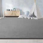 Large Area Rugs for Living Room Bedroom, 7x10 Feet Grey Rug, Minimalist Modern Shag Rug, Soft Thick Comfy Memory Foam Indoor Carpet, Non-Slip Washable Rug for Boys Girls Dorm Nursery Room Home Decor