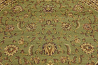 Unique Loom Voyage Collection Traditional Oriental Classic Intricate Design Area Rug (6' 0 x 6' 0 Round, Green/Ivory)