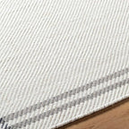 Mark&Day Wool Rugs, 9x12 Janmichael Cottage Light Silver/Charcoal Area Rug, Silver Grey Carpet for Living Room, Bedroom or Kitchen (8'10" x 12')