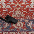 Keen Home Design 10x14 Rug - Machine Washable Area Rug with Non-Slip Backing, Ideal for Living Room, Dining Room, Bedroom - Vintage, Easy Clean, Durable, Low Pile Rug - (9'7" x 14')