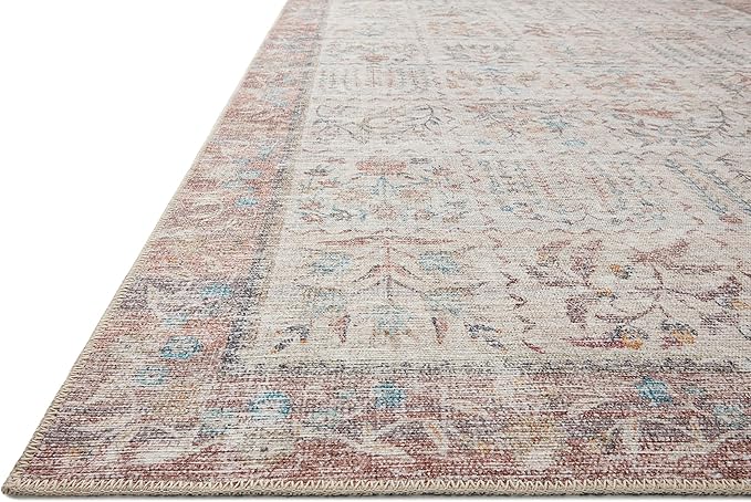 Loloi Rifle Paper Co. Maison Collection MAO-08 Cream 3'-9" x 5'-6", .19" Pile Height, Accent Rug