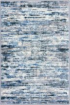 Modern Abstract Entryway Rug Indoor 2x3 Washable Rug Non-Slip Soft Small Area Rug Grey Blue White Kitchen Mats Thin Print Faux Wool Floor Carpet Throw Rugs for Entrance Bedroom Home Decor