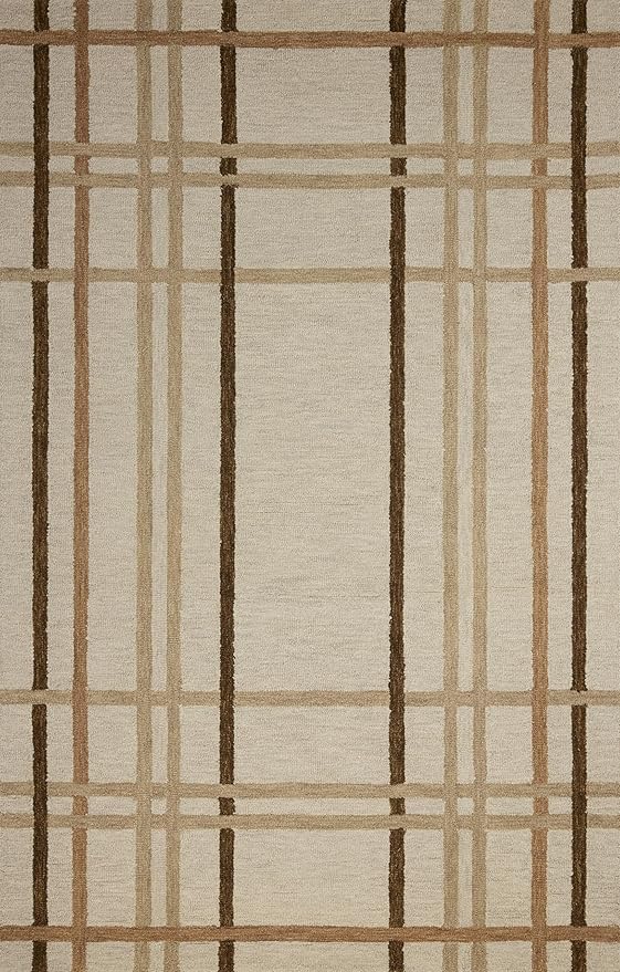 Loloi Magnolia Home by Joanna Gaines Waylon Collection WAY-01 Natural/Bark 8'-6" x 11'-6" Area Rug