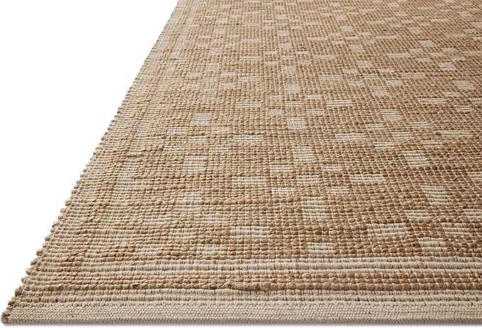 Loloi Chris Loves Julia Judy Collection JUD-07 Natural/Ivory 5'-0" x 7'-6" Area Rug