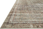 Loloi Chris Loves Julia Jules Collection JUL-09 Ink/Terracotta 2'-6'' x 7'-6'', .13" Pile Height, Runner Rug