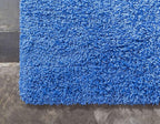 Unique Loom Solid Shag Collection Area Rug (8' x 10' Rectangle, Periwinkle Blue)