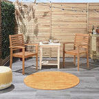 Nourison Home Nourison Essentials Sunburst 4' x Round Area Rug - Easy Clean, Non Shedding, Bed Room, Living Room, Dining Room, Kitchen (4' x Round)