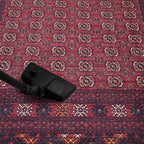 Keen Home Design 4x6 Rug - Machine Washable Area Rug with Non-Slip Backing, Ideal for Living Room, Dining Room, Bedroom - Vintage, Easy Clean, Durable, Low Pile Rug - (4' x 6')