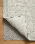 Loloi Magnolia Home by Joanna Gaines Henley Collection HNY-01 Ivory/Spa 2'-6" x 9'-6" Runner Rug