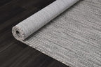 CAMILSON Outdoor Rug 10x14 Modern Area Rugs for Large Indoor and Outdoor Patios and Porches - Waterproof, Washable, Non-Shedding, Easy-to-Clean Outside Carpet (10 x 14, Solid - Silver Gray)