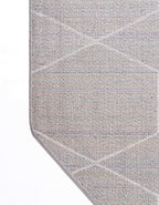 Unique Loom Trellis Frieze Collection Area Rug - Geometric (5' Octagon, Light Gray/ Ivory)