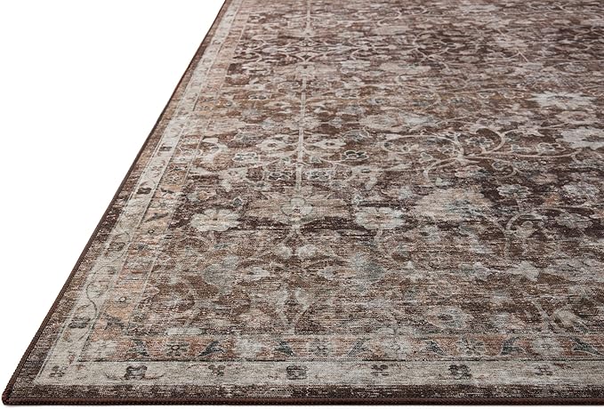Loloi Amber Lewis Josie Collection JOS-02 Earth/Natural 7'-6" x 9'-6" Area Rug