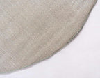Unique Loom Davos Shag Collection Area Rug - Solid (3' 3" Round, Sage)