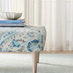 Dash and Albert Crosshatch Wool Area Rug - 5' x 8' Sky Blue Solid Hand Micro Hooked Accent Rug - Durable, High Traffic Areas Bedroom, Hallway, Stairs - Premium Luxury Hotel Quality Soft Breathable