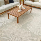 Nourison Home Suncoast Grey 9' x 12' Area Rug - Easy Clean, Non Shedding, Bed Room, Living Room, Dining Room, Kitchen (9' x 12')
