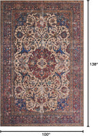 Loloi Loren Collection LQ-11 Sand/Multi 8'-4" x 11'-6" Area Rug