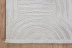 Modern Indoor Rug Orbit 6x9 Area Rugs for Living Room Luxury Kitchen Bedroom Durable Soft Geometric Durable Low and High Pile Stain Resistant Non Shedding Area Carpet 6x9