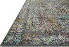 Loloi Rifle Paper Co. Maison Collection MAO-07 Charcoal 2'-6" x 9'-6", .19" Pile Height, Runner Rug