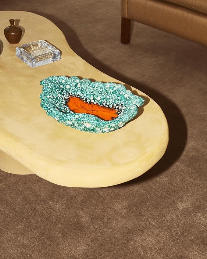 Hand-Tufted Wool Square Area Rug – Soft Premium Wool Carpet for Living Room, Bedroom & Home Décor – 10X10 ft| Chestnut – Durable, Non-Slip Backing, Handcrafted Rug