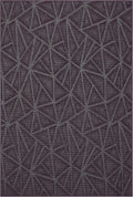 Furnish my Place Geometrical Pattern Indoor/Outdoor Refine Purple Rug, Abstract Area Rug, Home Decor Mat, Contemporary Rug for Living Room, Made in USA -2' x 4' Rectangle