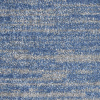 Nourison Home Nourison Essentials Blue Grey 7' x Square Area Rug - Easy Clean, Non Shedding, Bed Room, Living Room, Dining Room, Kitchen (7' x Square)
