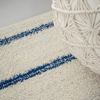 JONATHAN Y Williamsburg Minimalist Stripe Cream/Navy Indoor Area Rug, 5x8, Contemporary, Modern, Easy-Cleaning for Living Room, Bedroom, Kitchen, Pet Friendly, Non-Shedding (MOH201E-5)