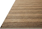 Loloi Chris Loves Julia Judy Collection JUD-06 Natural/Chocolate 8'-6" x 11'-6" Area Rug