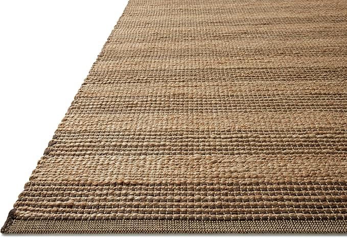 Loloi Chris Loves Julia Judy Collection JUD-06 Natural/Chocolate 7'-9" x 9'-9" Area Rug
