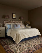 Loloi Rifle Paper Co. Canopy Collection CNP-03 Aubergine 5'-0" x 5'-0" Round Accent Rug