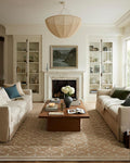 Loloi Chris Loves Julia Judy Collection JUD-07 Natural/Ivory 9'-3" x 13' Area Rug