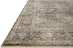 Loloi Magnolia Home by Joanna Gaines Millie Collection MIE-03 Charcoal/Dove 3'-6" x 5'-6", .25" Pile Height, Accent Rug