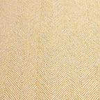 Modern Herringbone Chevron Collection Handcrafted Wool Area Rug - Durable, Zigzag Pattern, for High Traffic, Contemporary Design for Living Room, Bedroom, Dining Room Decor (Butter Yellow, 5' x 7')